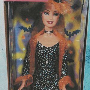 Vintage 2003 Mattel Halloween Enchantress HECHICERA NOCHE DE BRUJAS BARBIE